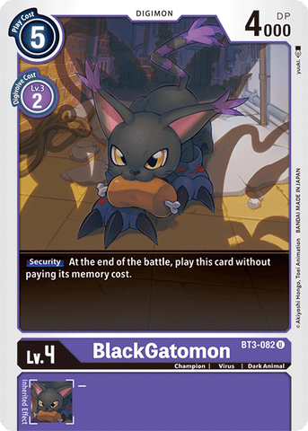 BlackGatomon [BT3-082] [Release Special Booster Ver.1.5] - Destination Retro