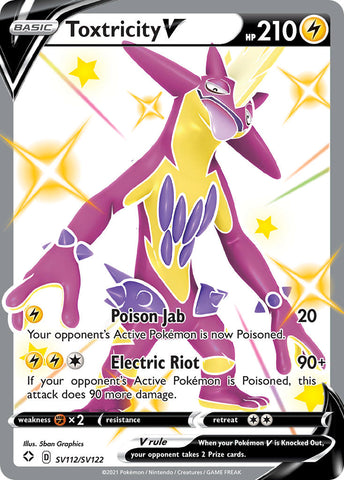 Toxtricity V (SV112/SV122) [Sword & Shield: Shining Fates] - Destination Retro