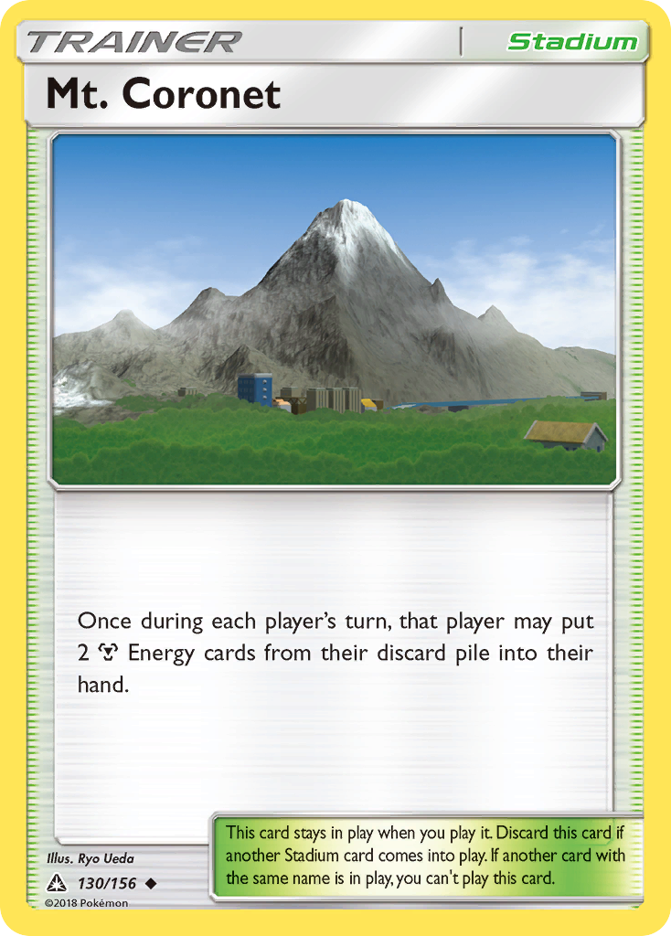 Mt. Coronet (130/156) [Sun & Moon: Ultra Prism] - Destination Retro