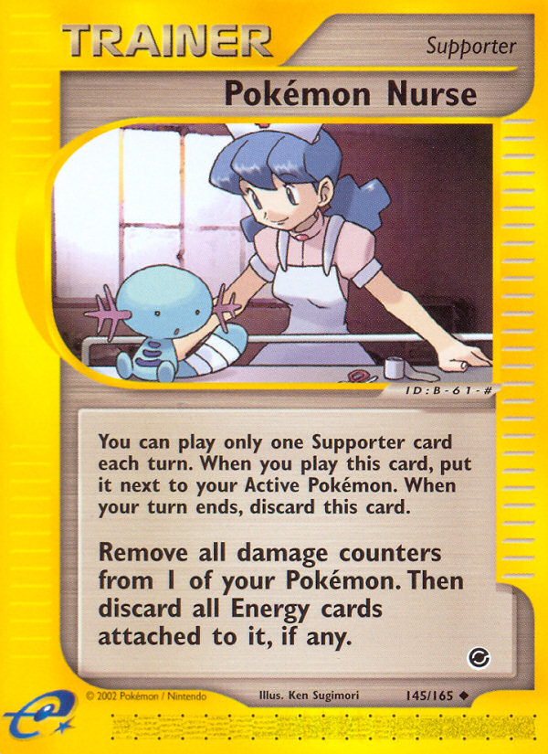 Pokemon Nurse (145/165) [Expedition: Base Set] - Destination Retro