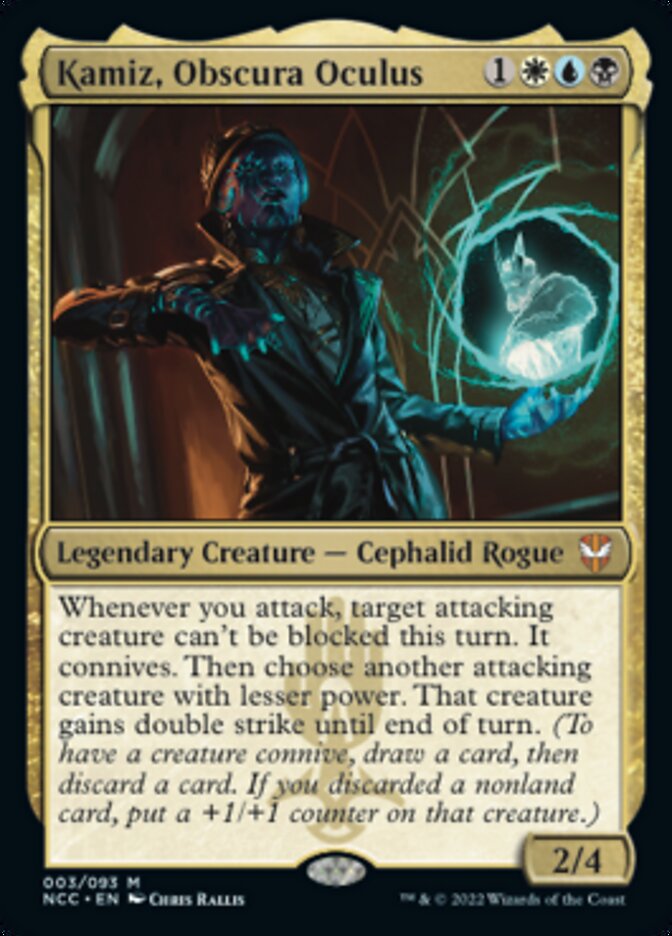 Kamiz, Obscura Oculus [Streets of New Capenna Commander] - Destination Retro