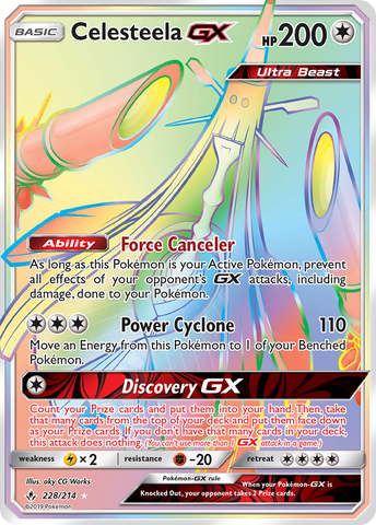 Celesteela GX (228/214) [Sun & Moon: Unbroken Bonds] - Destination Retro