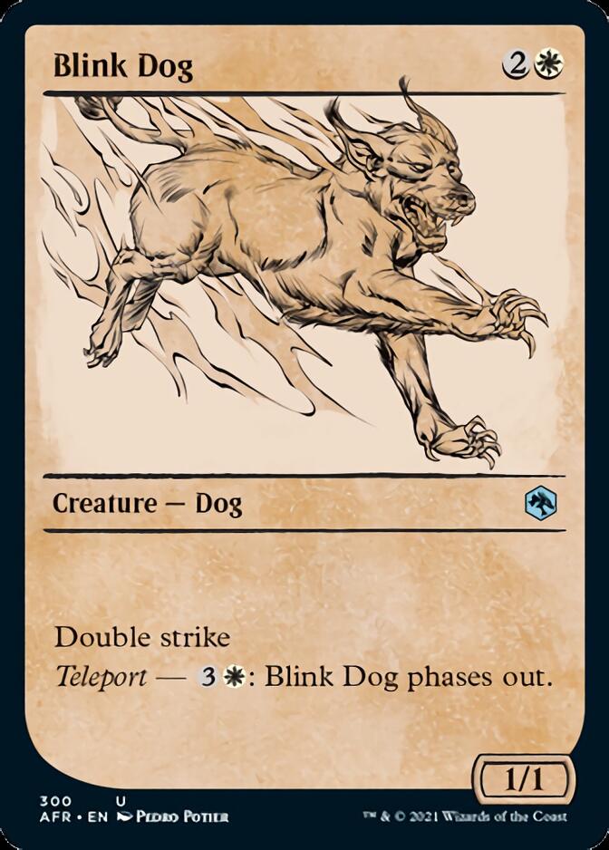 Blink Dog (Showcase) [Dungeons & Dragons: Adventures in the Forgotten Realms] - Destination Retro