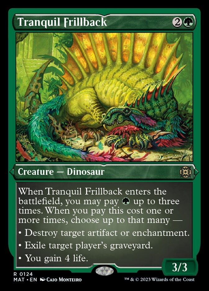 Tranquil Frillback (Foil Etched) [March of the Machine: The Aftermath] - Destination Retro