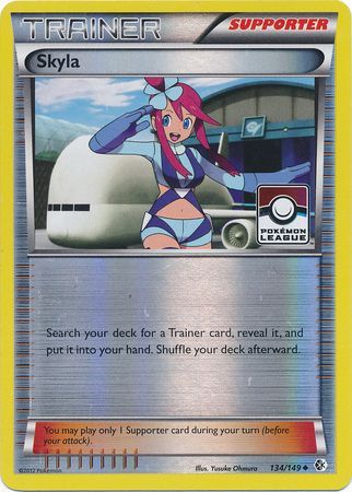 Skyla (134/149) (League Promo) [Black & White: Boundaries Crossed] - Destination Retro