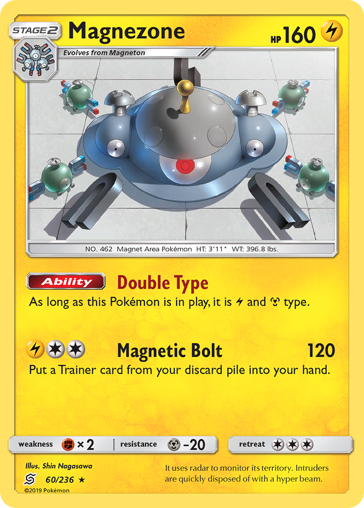 Magnezone (60/236) [Sun & Moon: Unified Minds] - Destination Retro