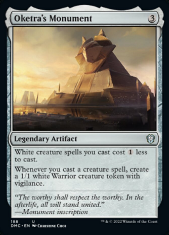 Oketra's Monument [Dominaria United Commander] - Destination Retro