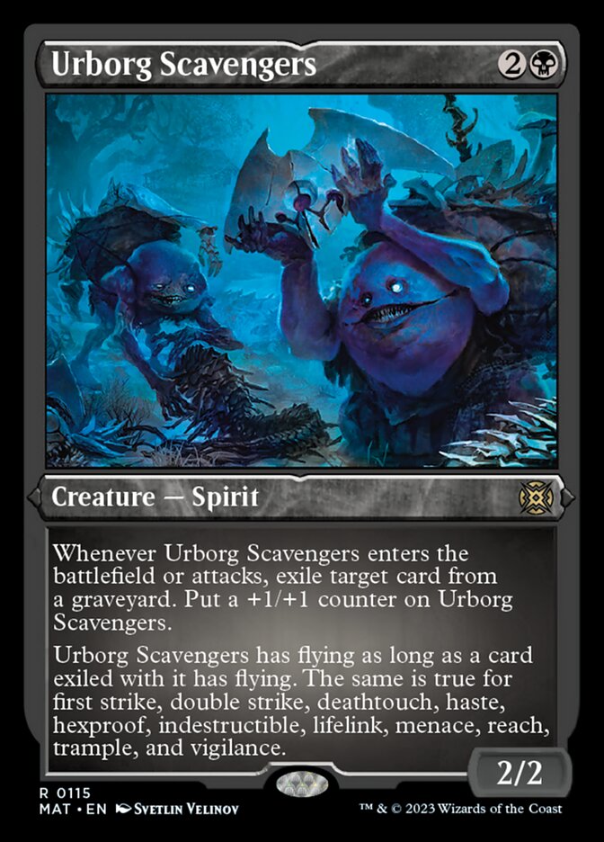 Urborg Scavengers (Foil Etched) [March of the Machine: The Aftermath] - Destination Retro