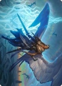 Righteous Valkyrie Art Card [Kaldheim: Art Series] - Destination Retro