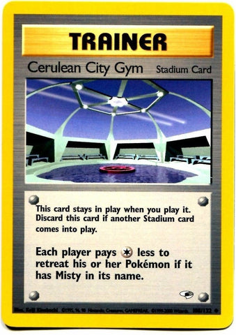 Cerulean City Gym (108/132) [Gym Heroes Unlimited] - Destination Retro