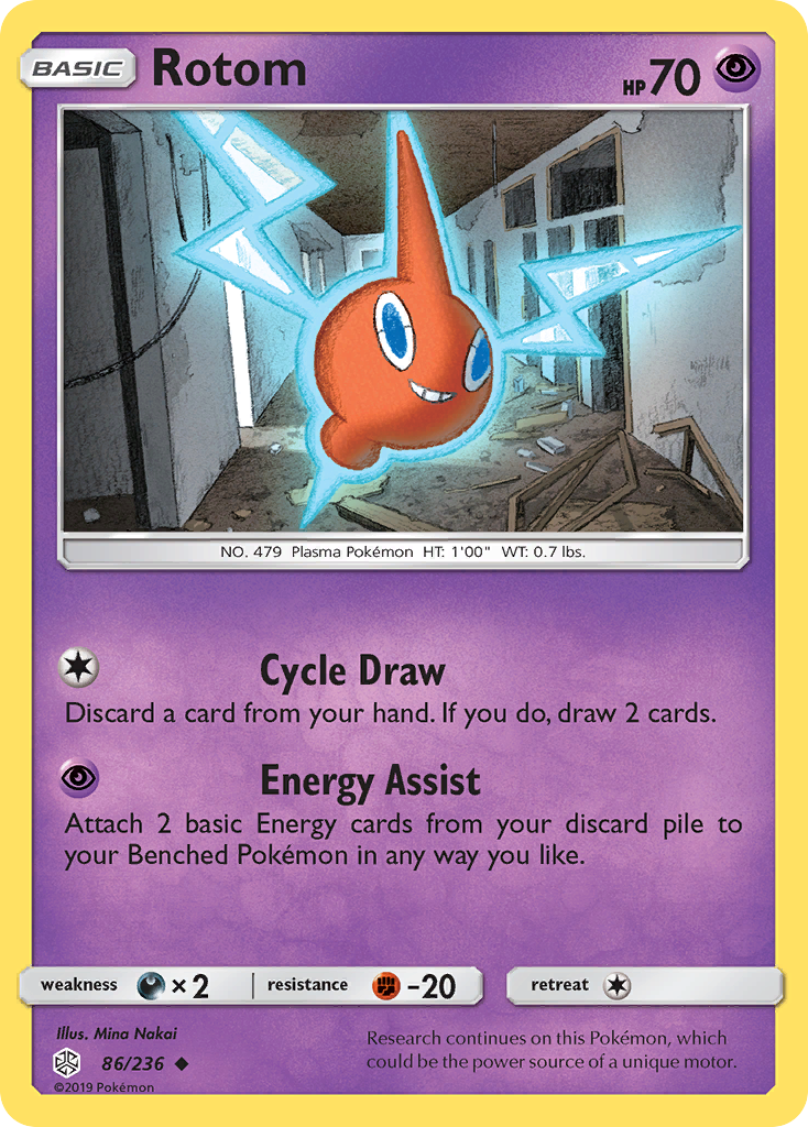 Rotom (86/236) [Sun & Moon: Cosmic Eclipse] - Destination Retro