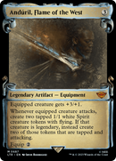 Anduril, Flame of the West [The Lord of the Rings: Tales of Middle-Earth Showcase Scrolls] - Destination Retro