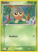 Seedot (60/100) [EX: Crystal Guardians] - Destination Retro