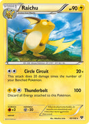 Raichu (43/146) (Battle Arena Deck Exclusive) (Theme Deck Exclusive) [XY: Base Set] - Destination Retro