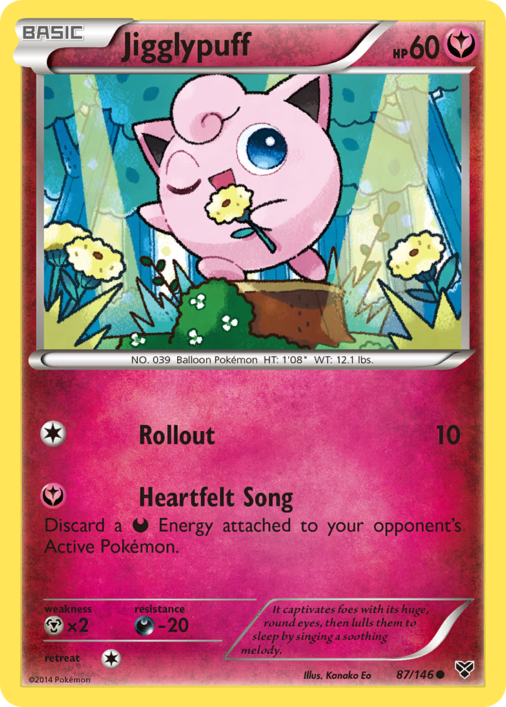 Jigglypuff (87/146) [XY: Base Set] - Destination Retro