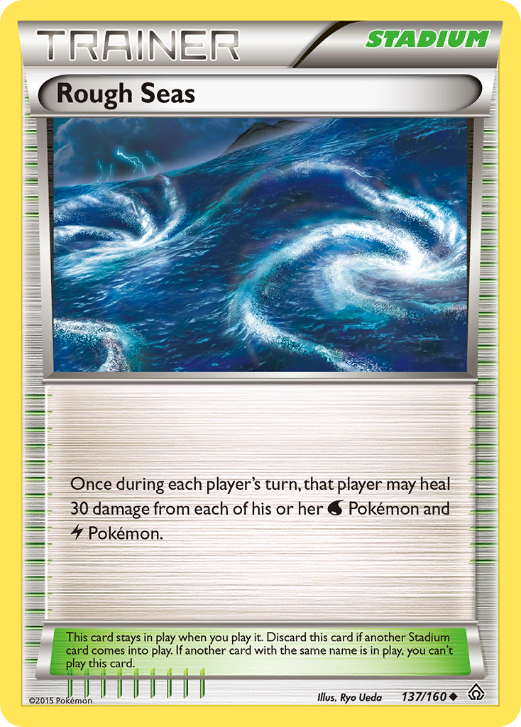 Rough Seas (137/160) [XY: Primal Clash] - Destination Retro