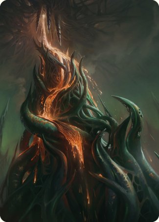 Copperline Gorge Art Card [Phyrexia: All Will Be One Art Series] - Destination Retro