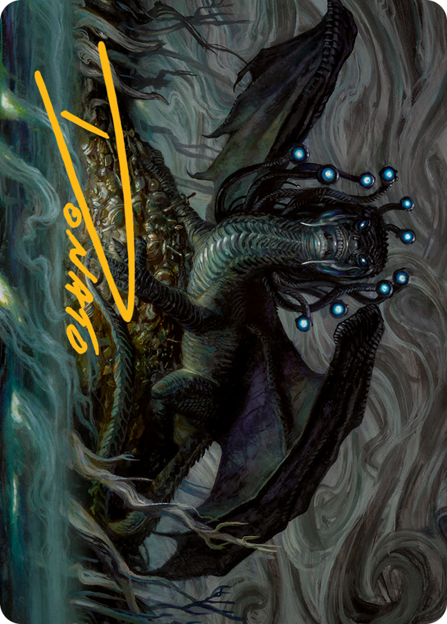 Oculus Whelp Art Card (Gold-Stamped Signature) [March of the Machine Art Series] - Destination Retro