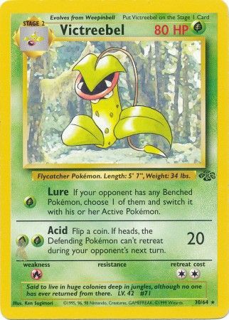Victreebel (30/64) [Jungle Unlimited] - Destination Retro