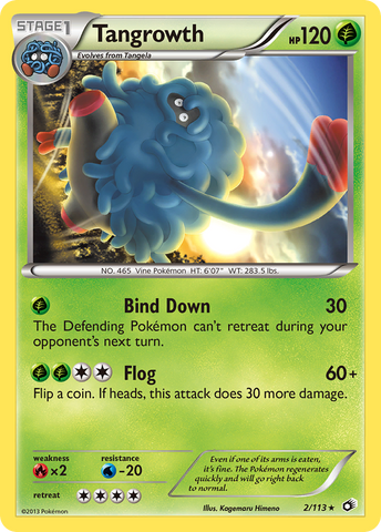 Tangrowth (2/113) [Black & White: Legendary Treasures] - Destination Retro