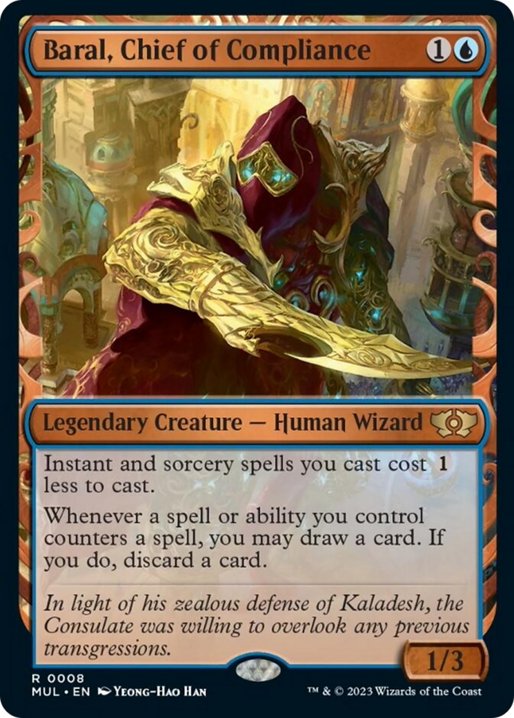 Baral, Chief of Compliance [Multiverse Legends] - Destination Retro