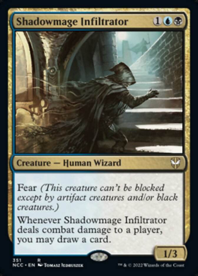 Shadowmage Infiltrator [Streets of New Capenna Commander] - Destination Retro