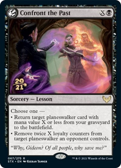 Confront the Past [Strixhaven: School of Mages Prerelease Promos] - Destination Retro