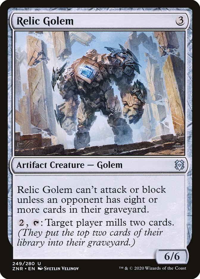 Relic Golem [Zendikar Rising] - Destination Retro