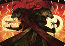 Hurloon Battle Hymn Art Card [Dominaria United Art Series] - Destination Retro