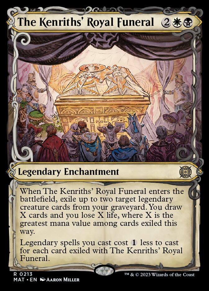 The Kenriths' Royal Funeral (Showcase Halo Foil) [March of the Machine: The Aftermath] - Destination Retro