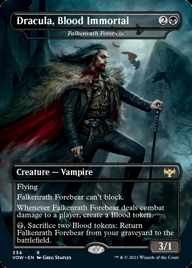 Falkenrath Forebear - Dracula, Blood Immortal [Innistrad: Crimson Vow] - Destination Retro