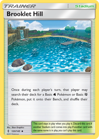 Brooklet Hill (120/145) [Sun & Moon: Guardians Rising] - Destination Retro
