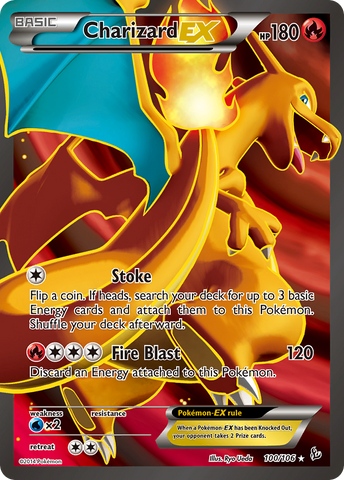 Charizard EX (100/106) [XY: Flashfire] - Destination Retro