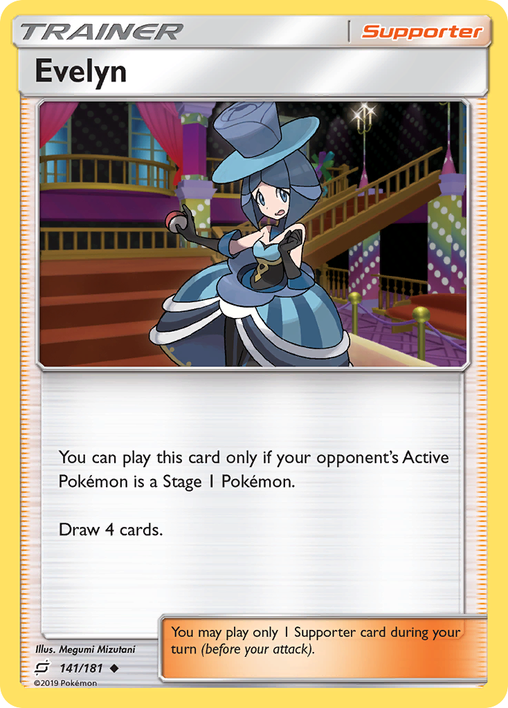 Evelyn (141/181) [Sun & Moon: Team Up] - Destination Retro