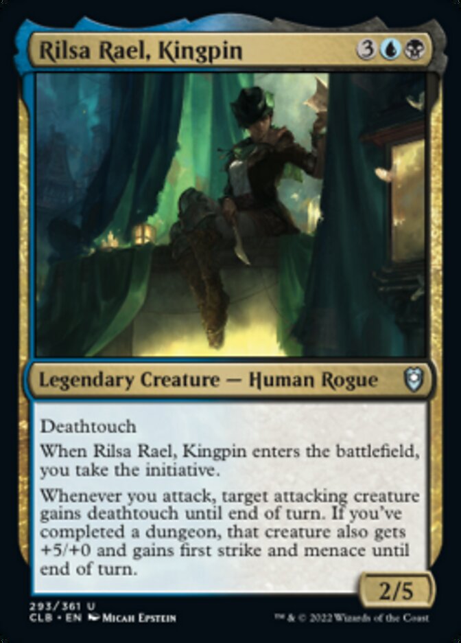 Rilsa Rael, Kingpin [Commander Legends: Battle for Baldur's Gate] - Destination Retro