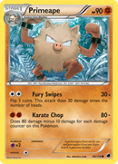Primeape (60/116) [Black & White: Plasma Freeze] - Destination Retro