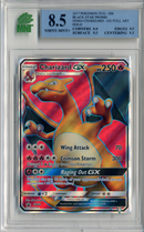 MNT - 8.5 - Charizard - GX Full Art Holo - PROMO SM60 - Destination Retro