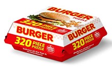 PUZZLES - Chunky Custard - Burger - 320 PIECES - Destination Retro