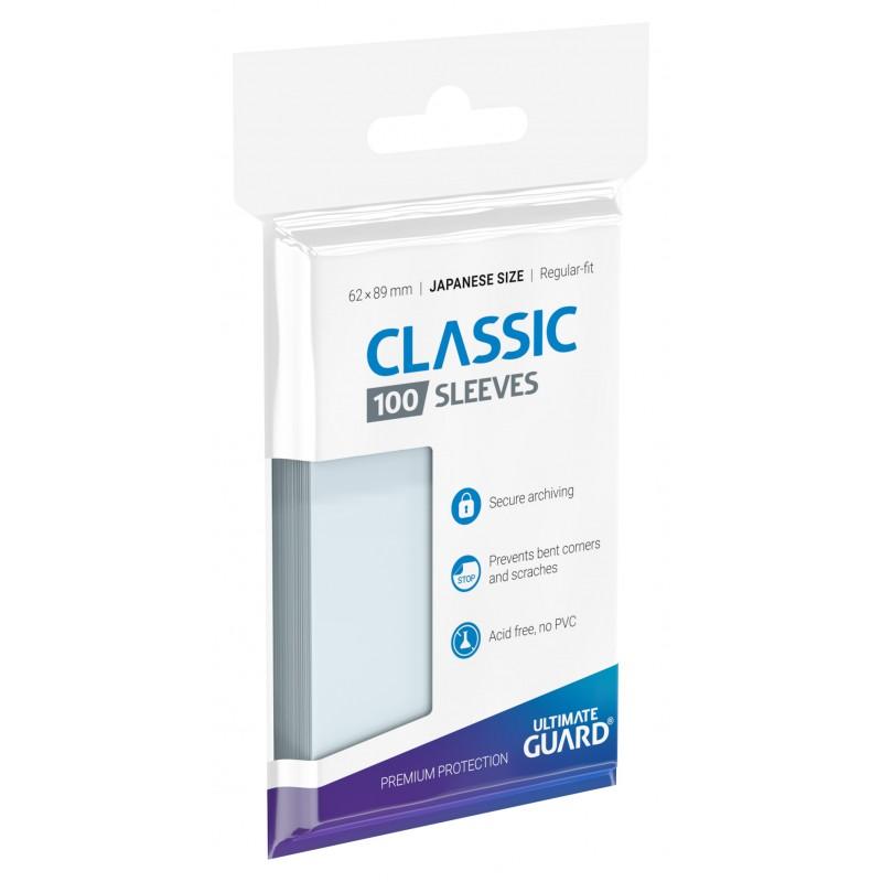Classic Soft Sleeves - Japanese Size 100ct - Destination Retro
