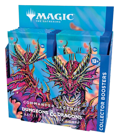 MTG - COMMANDER LEGENDS: BATTLE FOR BALDUR'S GATE - COLLECTOR BOOSTER BOX (PRE-ORDER JUNE 10) - Destination Retro