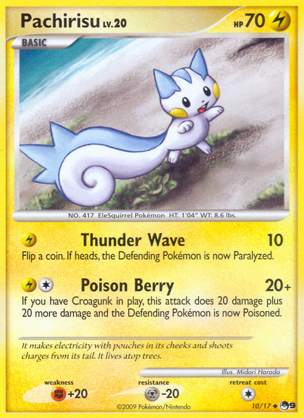 Pachirisu (10/17) [POP Series 9] - Destination Retro