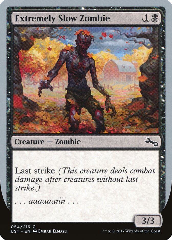 Extremely Slow Zombie ("...aaaaaaiiii...") [Unstable] - Destination Retro