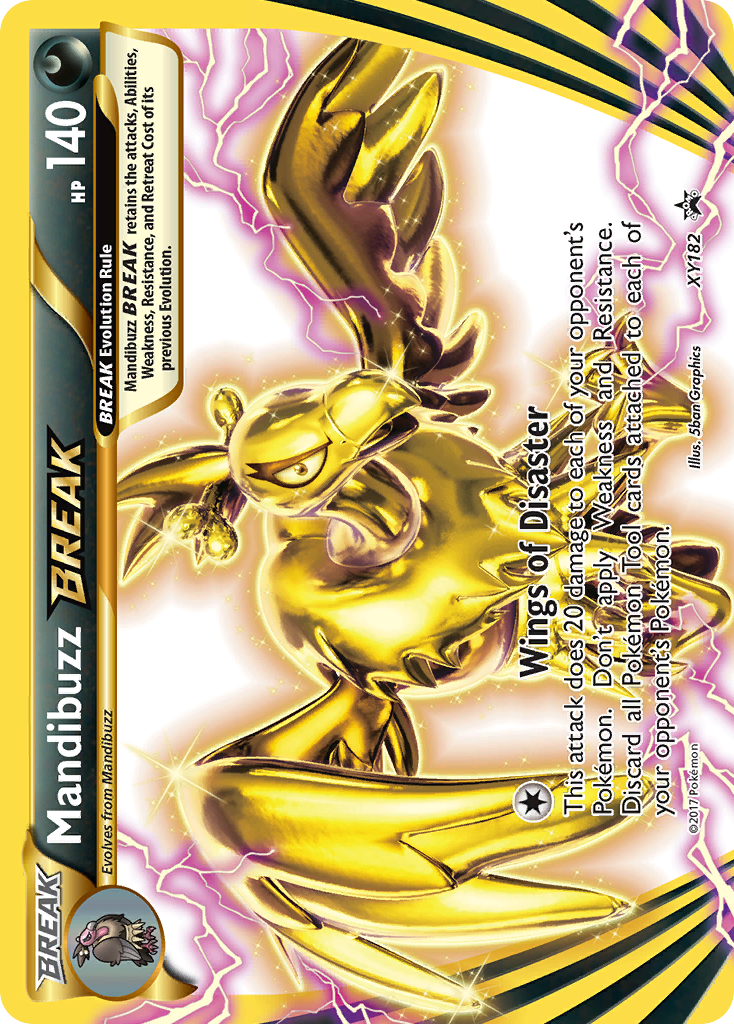 Mandibuzz BREAK (XY182) [XY: Black Star Promos] - Destination Retro