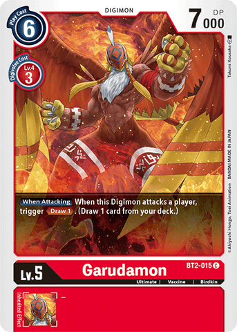 Garudamon [BT2-015] [Release Special Booster Ver.1.5] - Destination Retro