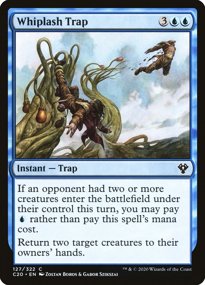 Whiplash Trap [Commander 2020] - Destination Retro
