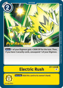 Electric Rush [BT7-099] [Next Adventure Pre-Release Cards] - Destination Retro