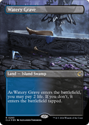 Watery Grave (Borderless) [Ravnica: Clue Edition] - Destination Retro