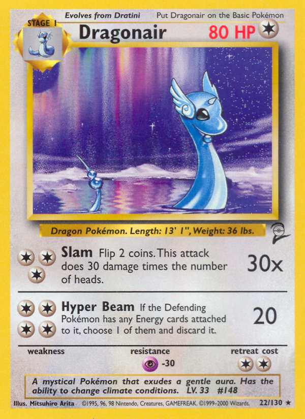 Dragonair (22/130) [Base Set 2] - Destination Retro