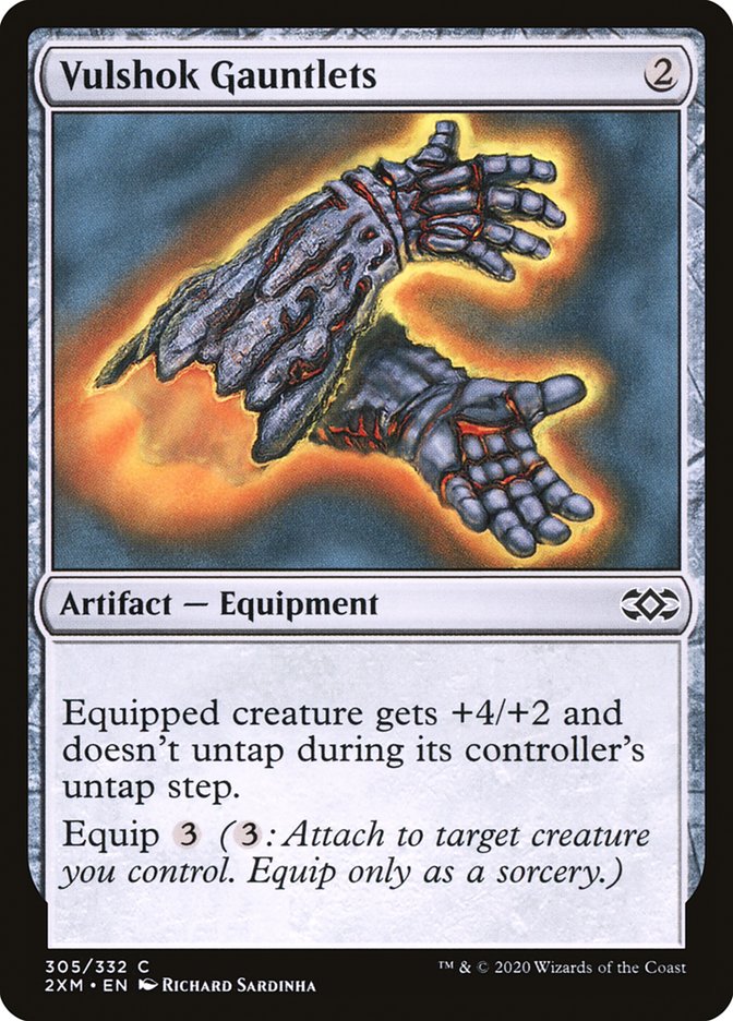 Vulshok Gauntlets [Double Masters] - Destination Retro