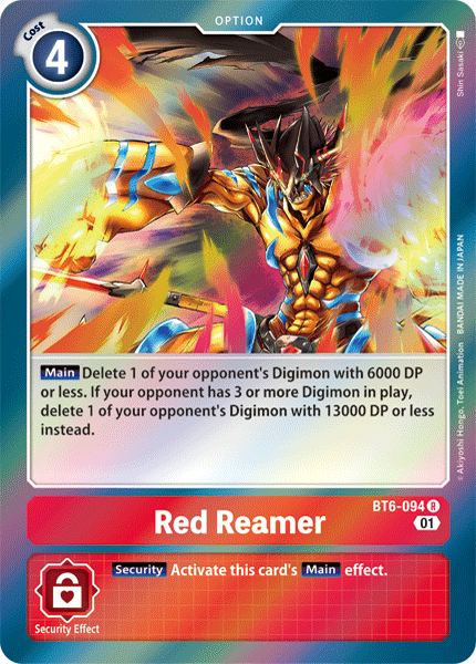 Red Reamer [BT6-094] [Double Diamond] - Destination Retro